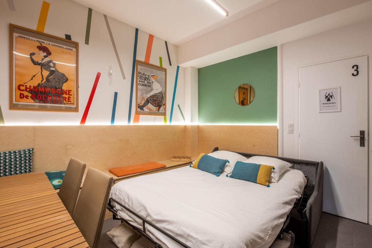 Maison Francois Paris - Two Rooms Apartment & Studio - Linkable Together المظهر الخارجي الصورة